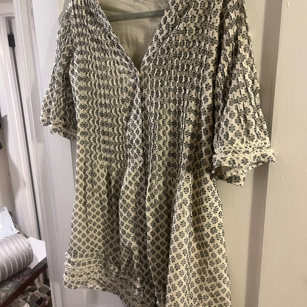 Tularosa Mini Paisley Dress, Size M